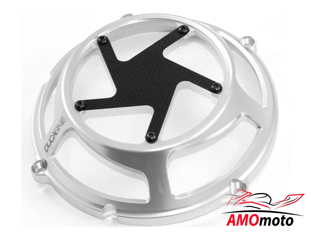 Ducabike CC02 Kupplungsdeckel Alu Carbon 