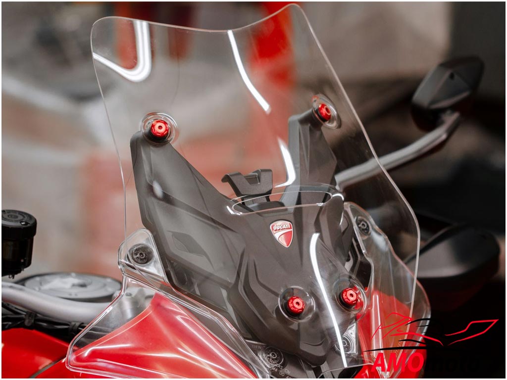 Ducabike KVT01 Multistrada V4 Windschild Schrauben Kit