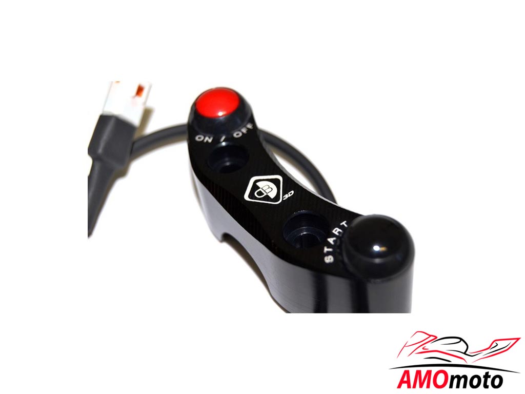 Ducabike CPPI06 Brembo Bremspumpenklemme mit integriertem Startknopf