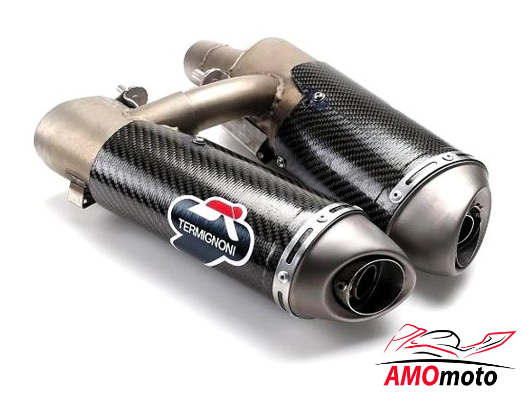 Ducati Hypermotard 796 1100 Termignoni Carbon Endschalldämpfer mit ABE
