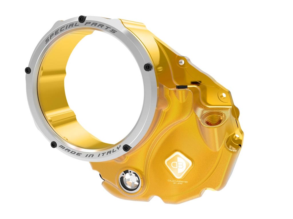 Ducabike CCDV06 3D EVO Kupplungsdeckel mit Glasfenster