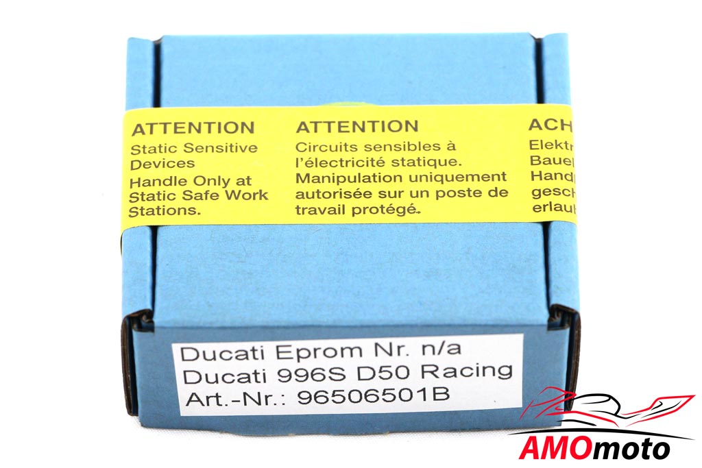 Ducati 996S 50mm Racing Schalldämpfer Eprom Nr. 965006501B