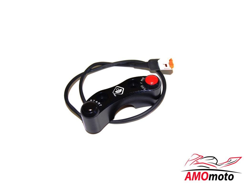 Ducabike CPPI06 Brembo Bremspumpenklemme mit integriertem Startknopf