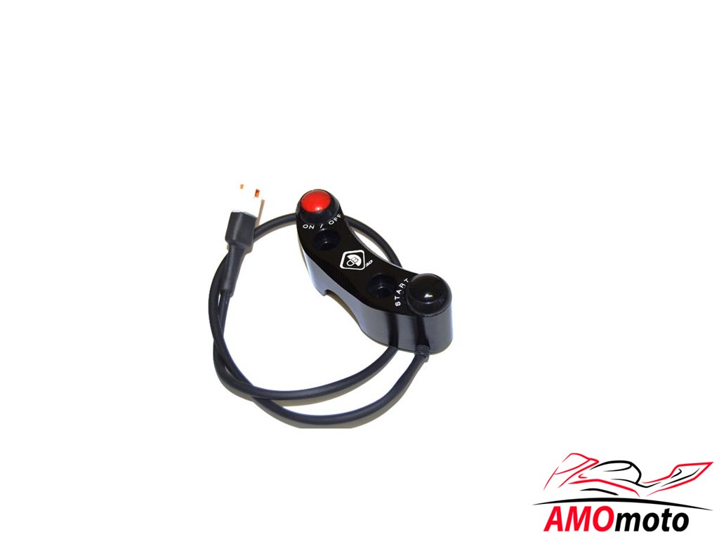Ducabike CPPI06 Brembo Bremspumpenklemme mit integriertem Startknopf