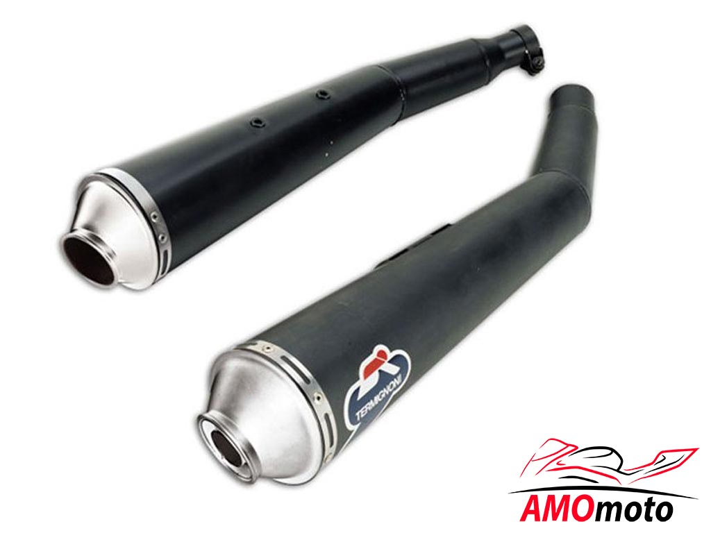 Ducati Sport 1000 Biposto Termignoni Auspuff Inox schwarz Racing